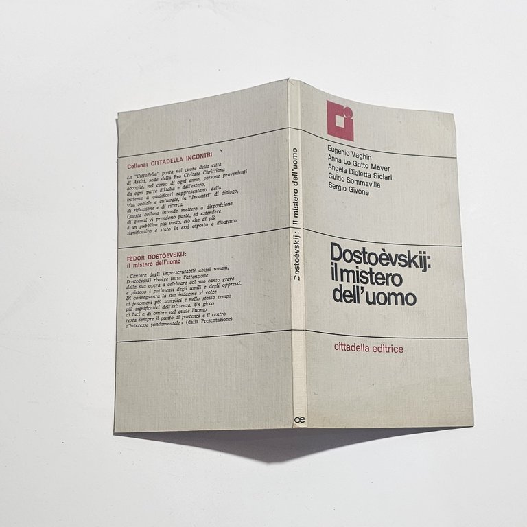 Fedor Dostoevskij Il mistero dell uomo libro saggio Cittadella Editrice | Immagine Gallery 2