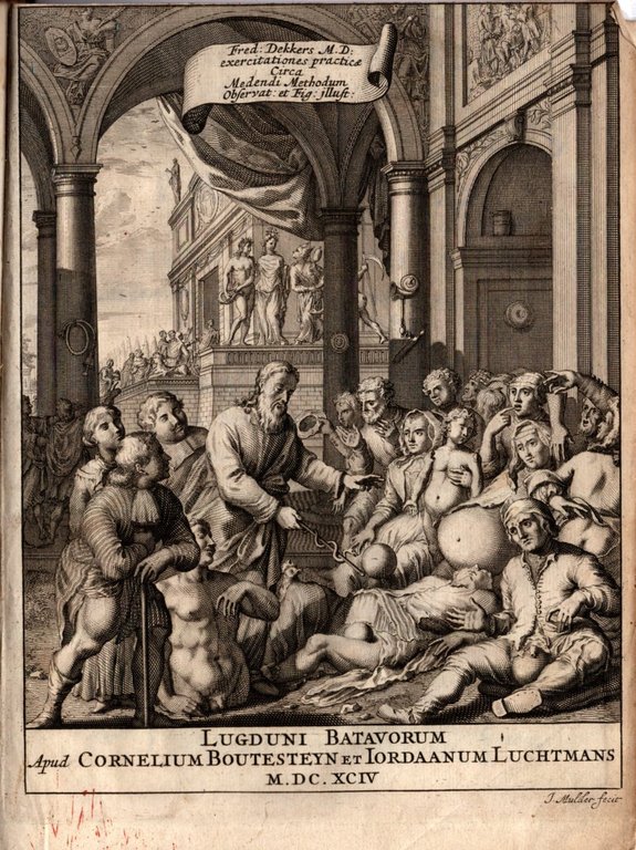 FREDERICI DEKKERS - EXERCITATIONES CRITICAE CIRCA MEDENDI METHODUM - 1694