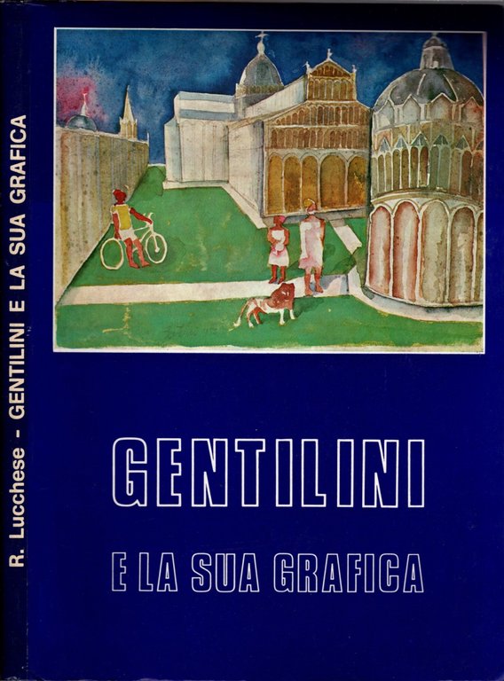 Gentilini - e la sua grafica tempere e acquarelli -con …