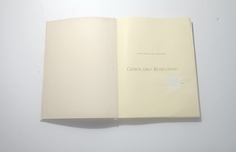 Gerolamo Romanino – Giorgio Nicodemi – Artisti Bresciani del Cinquecento … | Immagine Gallery 5