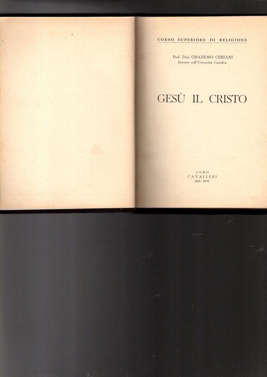 GESU' IL CRISTO