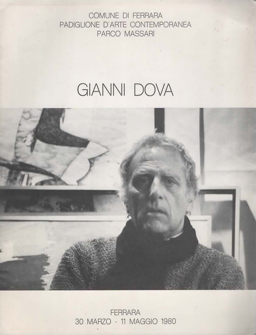 Gianni Dova (brochure della mostra Ferrara 1980)