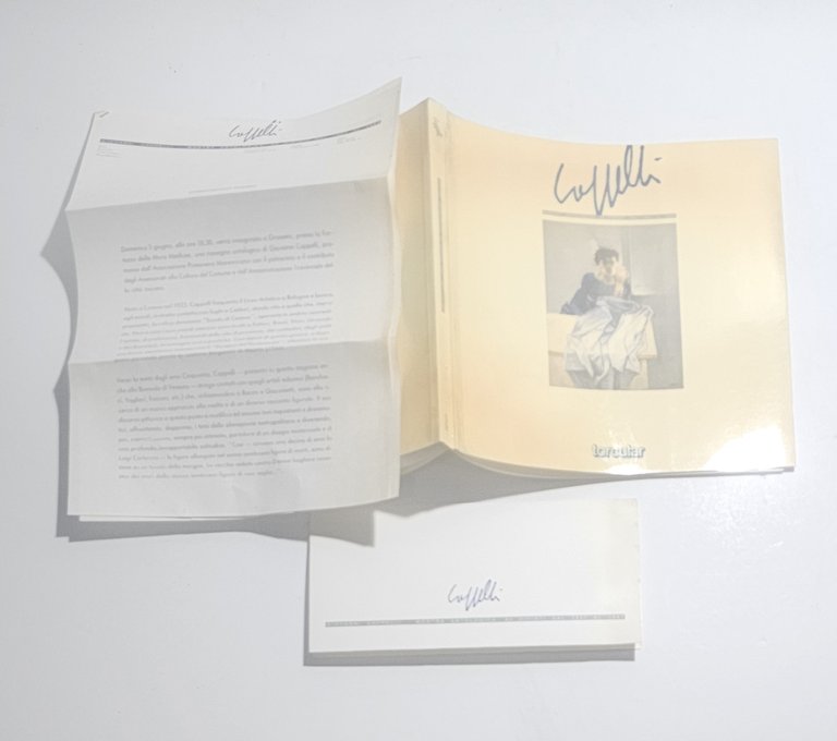Giovanni Cappelli catalogo mostra antologica Torcular con inviti originali | Immagine Gallery 2