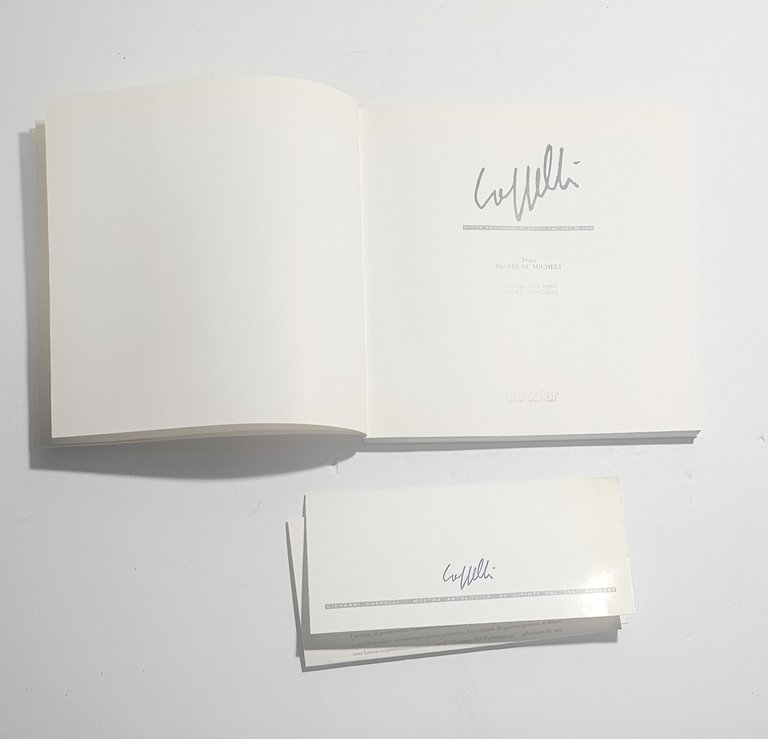 Giovanni Cappelli catalogo mostra antologica Torcular con inviti originali | Immagine Gallery 3