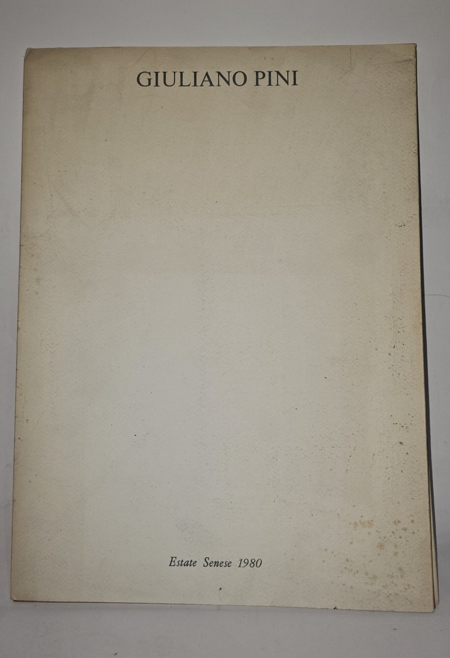 Giuliano Pini tre brochure | Immagine principale