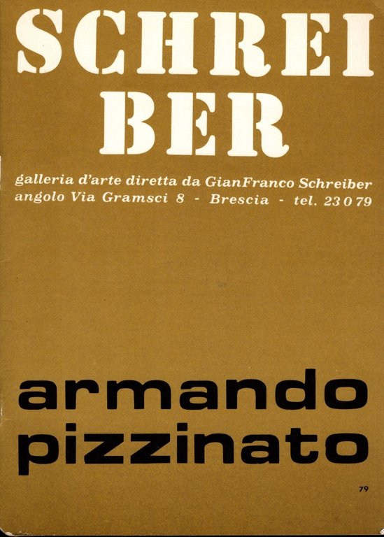 Giuseppe Pizzinato Opera Grafica di Marchiori Giuseppe