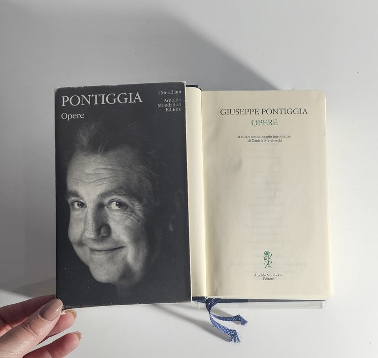 Giuseppe Pontiggia Opere I Meridiani Mondadori Classici | Immagine Gallery 2