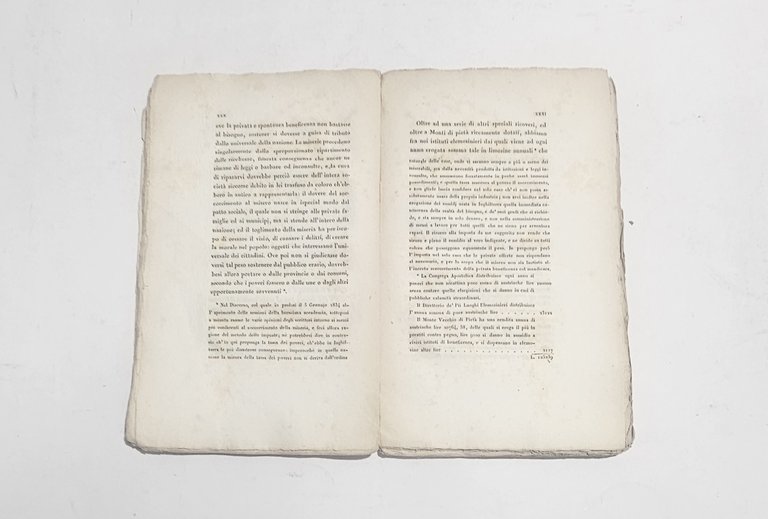 Giuseppe Saleri Dei Mezzi di Scemare la Miseria Brescia 1837 … | Immagine Gallery 5