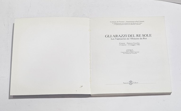 Gli arazzi del Re Sole Firenze Palazzo Vecchio 1982 catalogo … | Immagine Gallery 5
