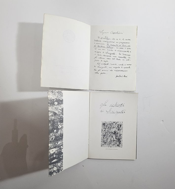 Gli Inchiostri di Sinisgalli Galleria Apollinaire edizione riservata arte 1962 | Immagine Gallery 3