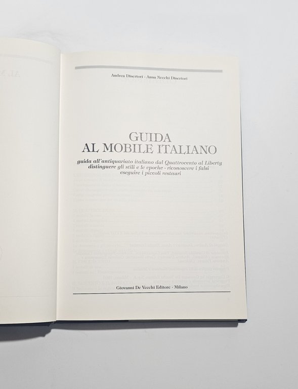 Guida al Mobile Italiano libro antiquariato mobili arte arredamento antico | Immagine Gallery 5