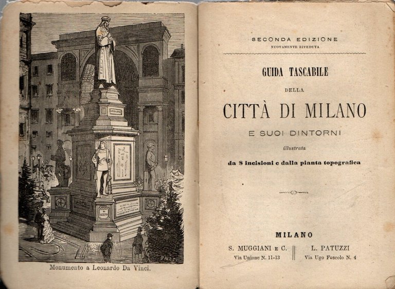 Guida Tascabile Di Milano E Suoi Dintorni 1876