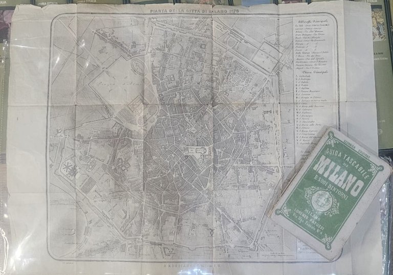 Guida Tascabile Di Milano E Suoi Dintorni 1876