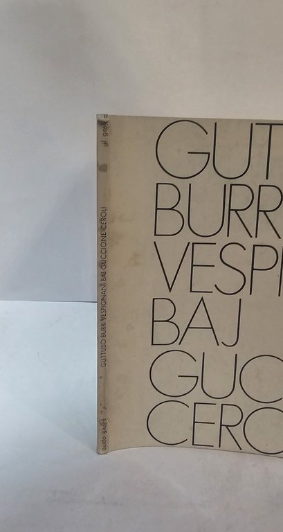Guttuso Burri Vespignani Baj Guccione Ceroli – Catalogo mostra arte … | Immagine Gallery 3