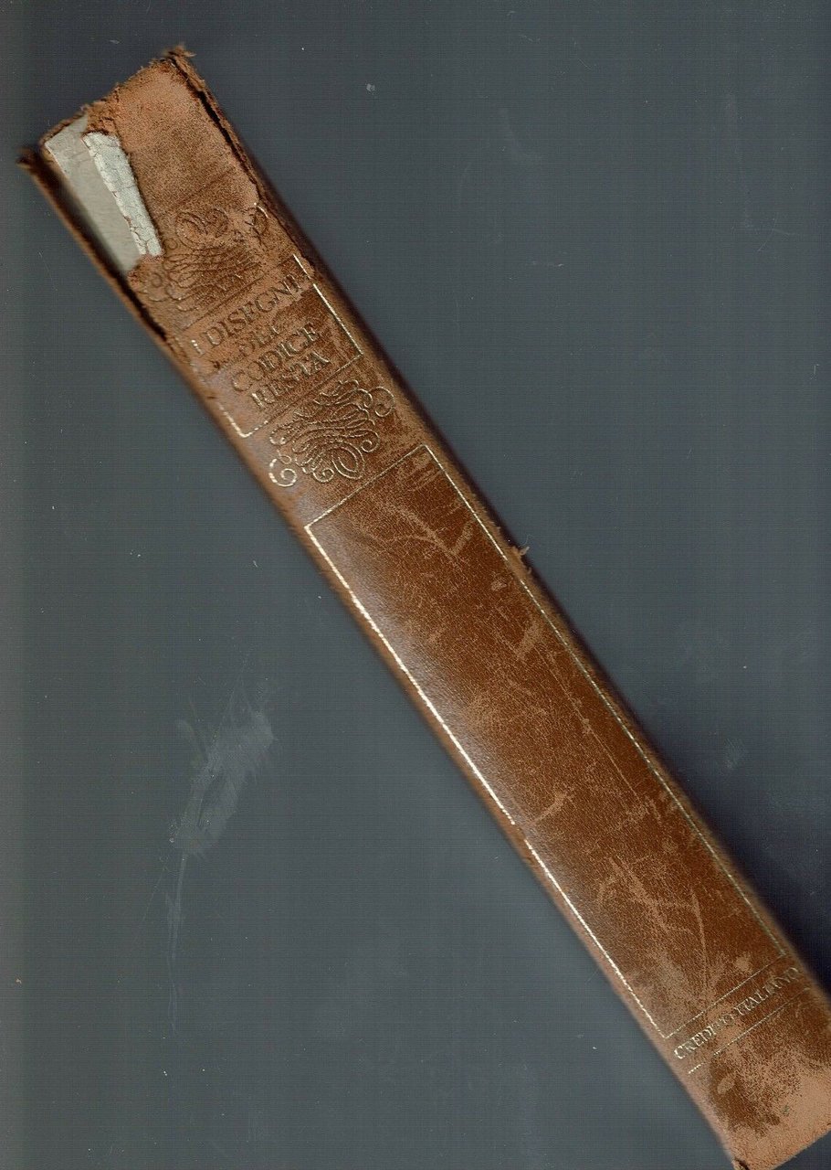 I DISEGNI DEL CODICE RESTA ** GIULIO BORA ** CREDITO …