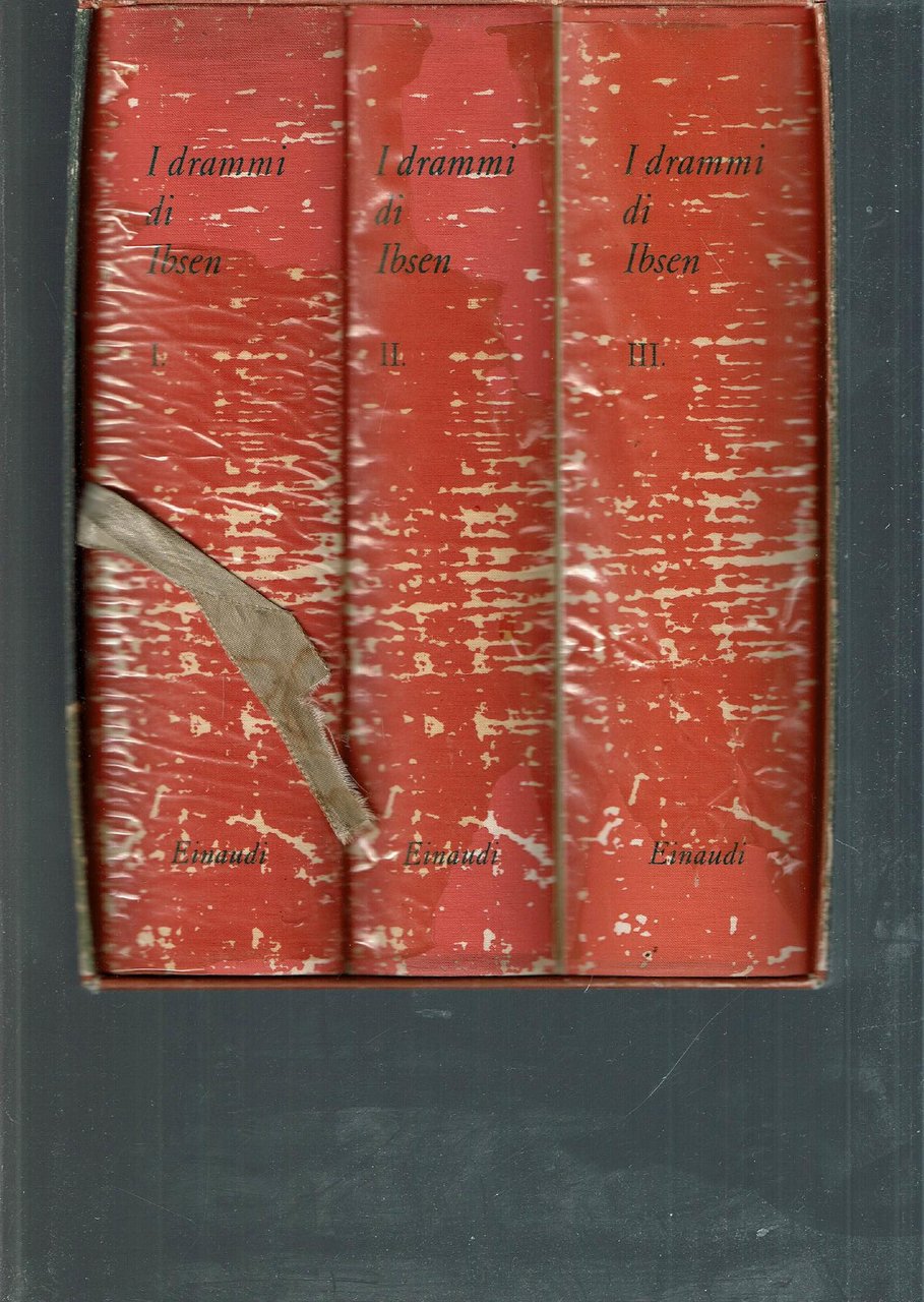 I DRAMMI DI IBSEN 3 VOL. ENTRO COFANETTO