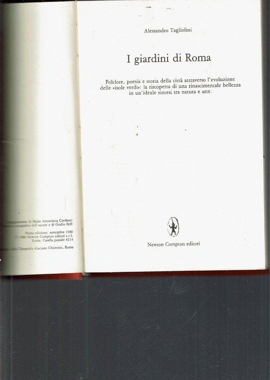 I GIARDINI DI ROMA
