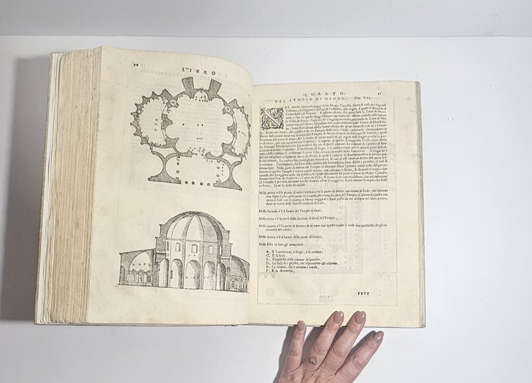 Andrea Palladio Quattro Libri Architettura 1616 Tavole Antico (non completo) | Immagine Gallery 3