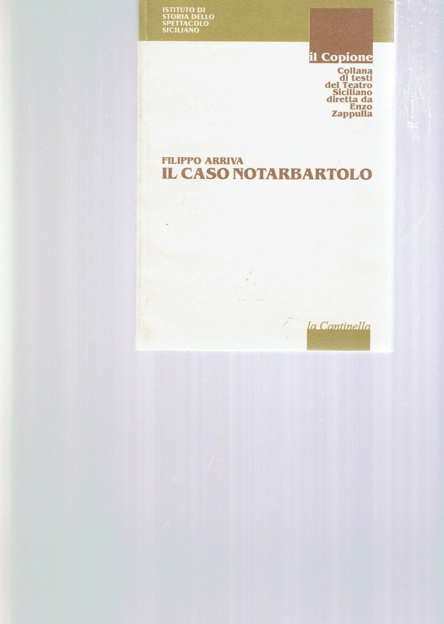 IL CASO NOTARBARTOLO ** FILIPPO ARRIVA