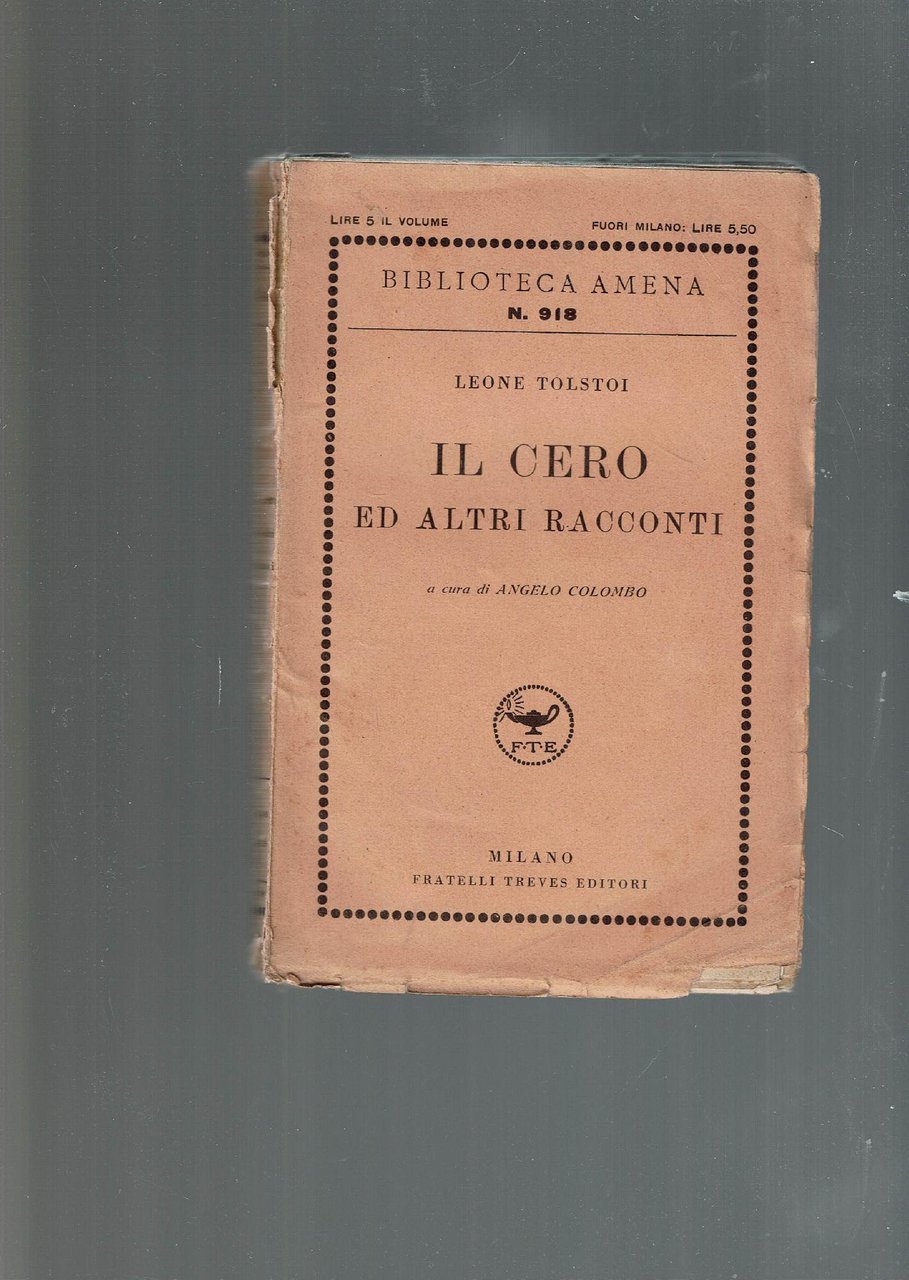 IL CERO ED ALTRI RACCONTI