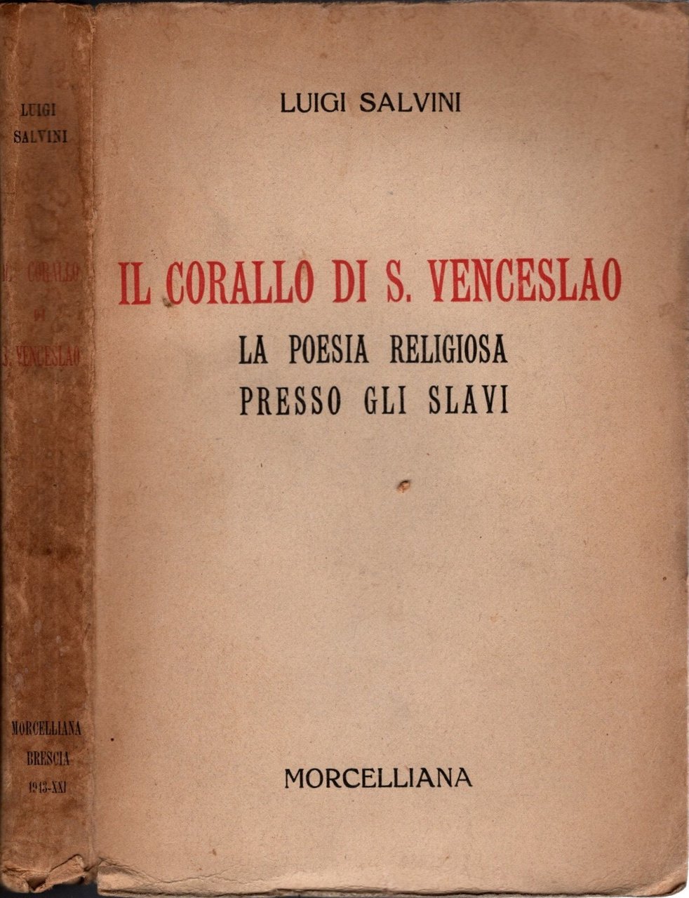 Il Corallo Di S. Venceslao. La Poesia Religiosa Presso Gli …