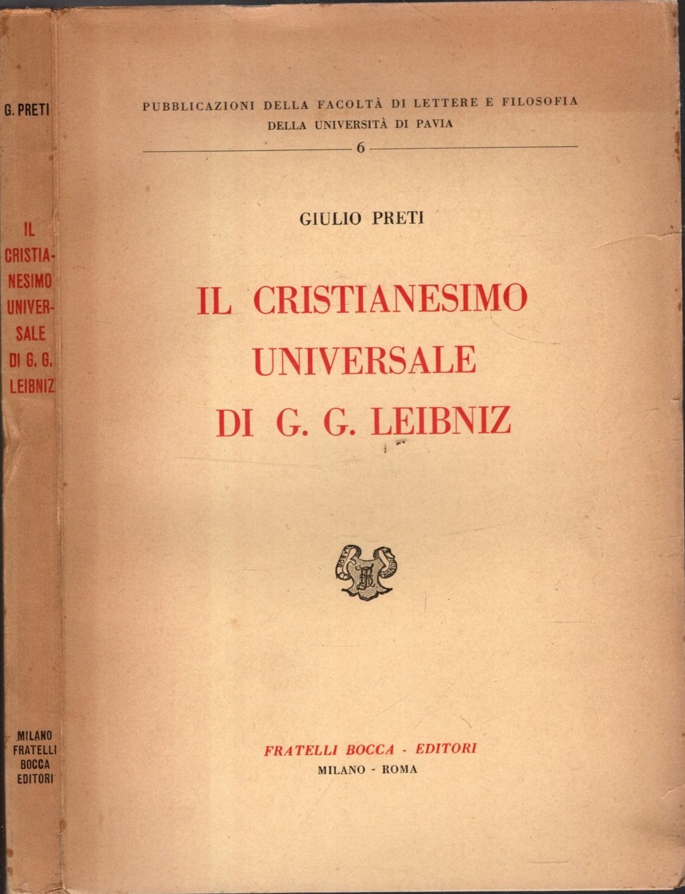 IL CRISTIANESIMO UNIVERSALE DI G. G. LEIBNIZ