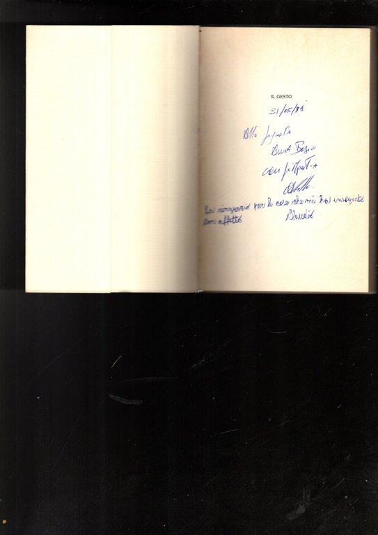 Il Gesto: Poesie