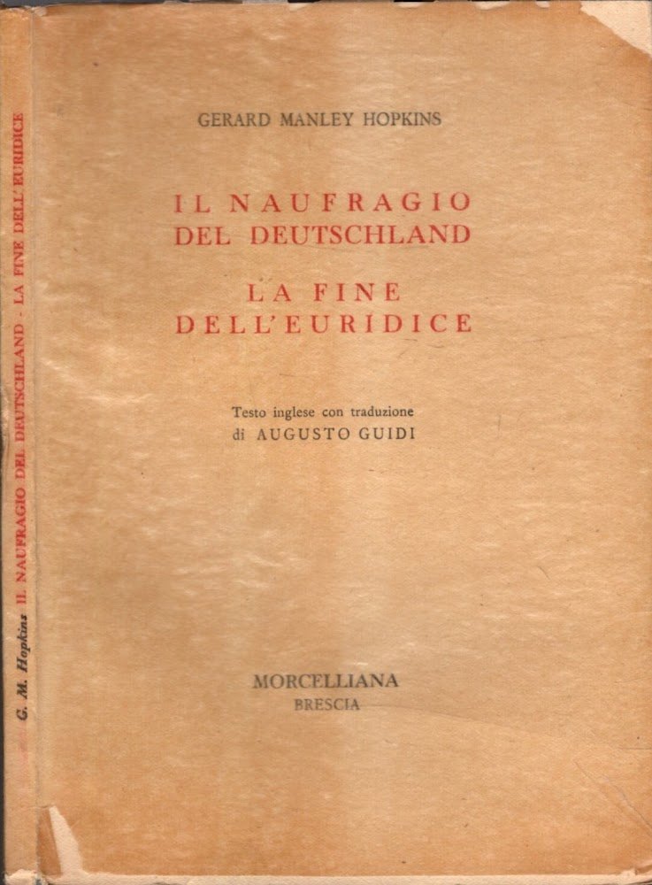 IL NAUFRAGIO DEL DEUTSCHLAND - LA FINE DELL'EURIDICE