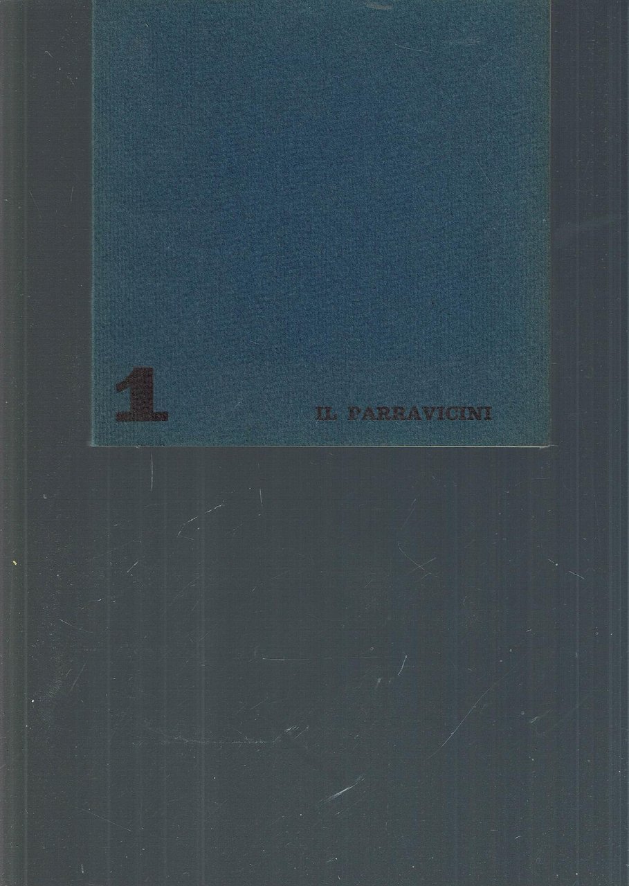 IL PARRAVICINI 1 COLLANA DI TEATRO A CURA DELLA COMPAGNIA …