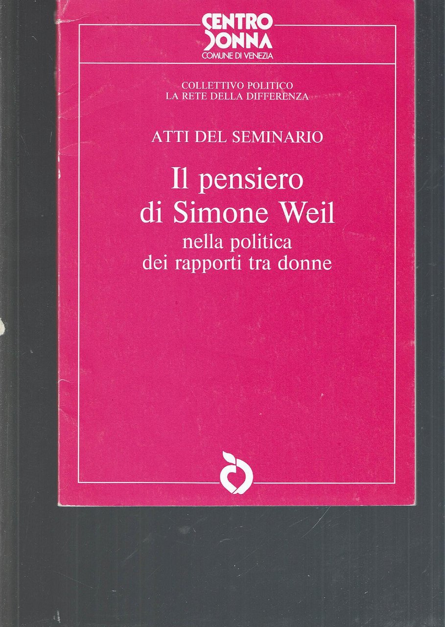 IL PENSIERO DI SIMONE WEIL NELLA POLITICA DEI RAPPORTI TRA …