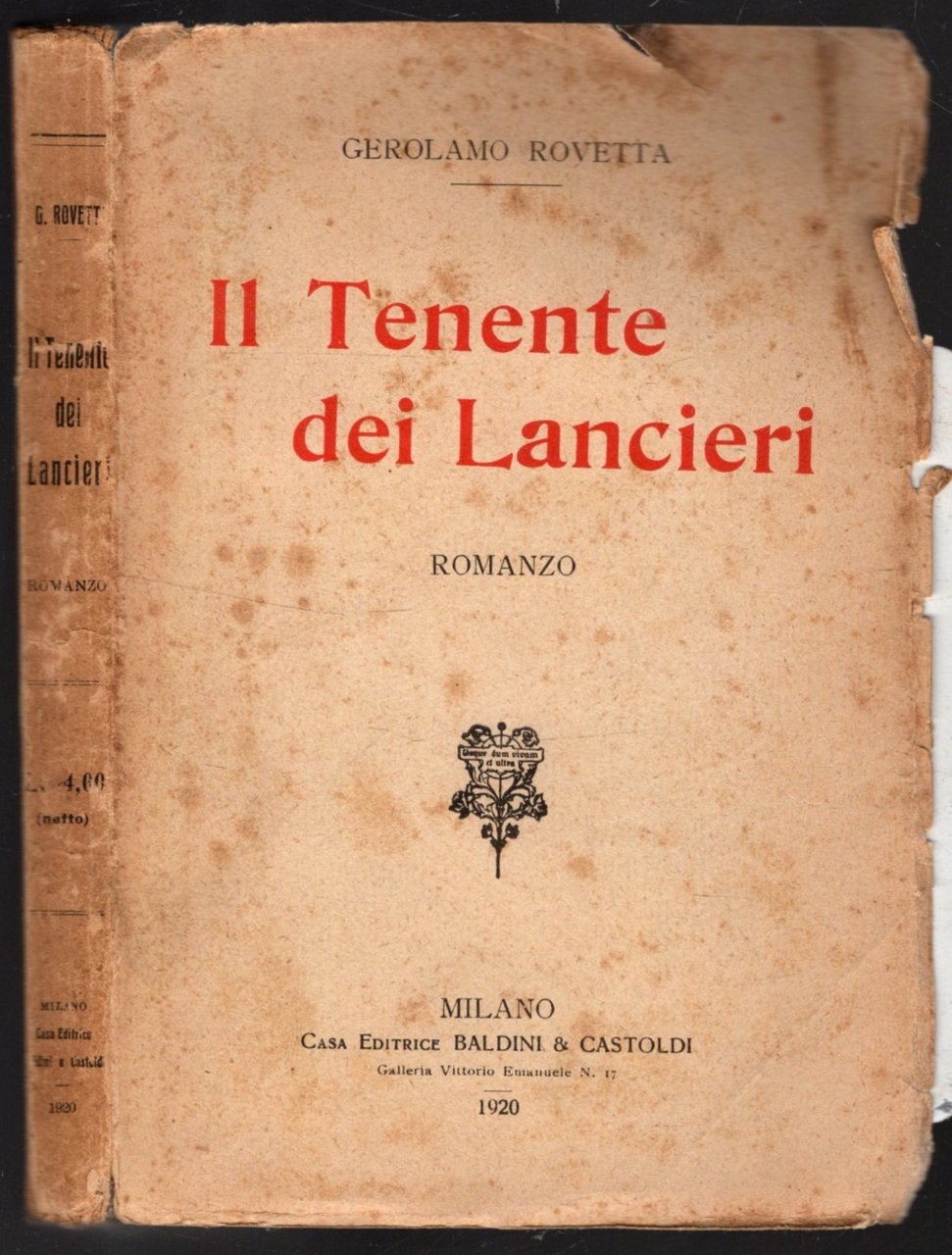 IL TENENTE DEI LANCIERI