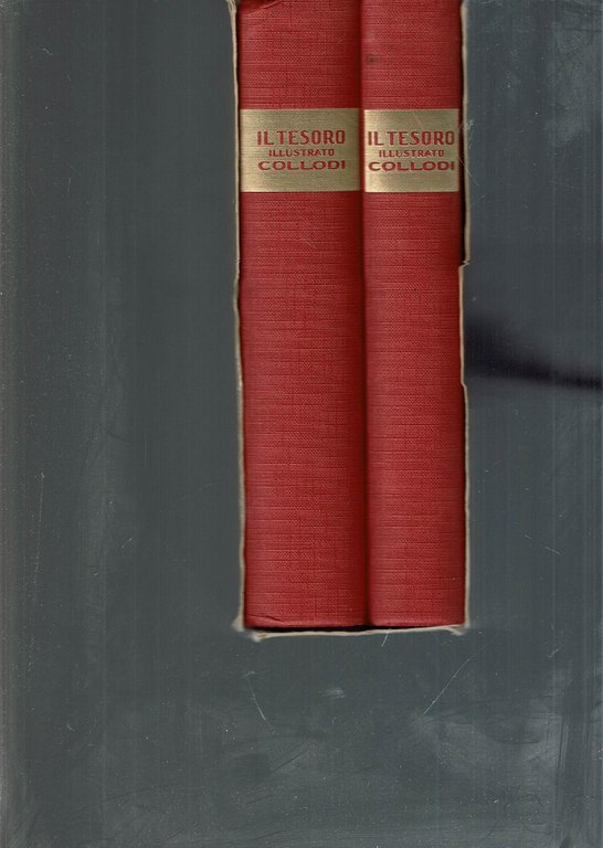 IL TESORO ILLUSTRATO COLLODI 2 VOL.