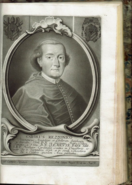 Imagines Cardinalium S.R.E. A Clemente Xiii Creatorum In Historiae... 1760