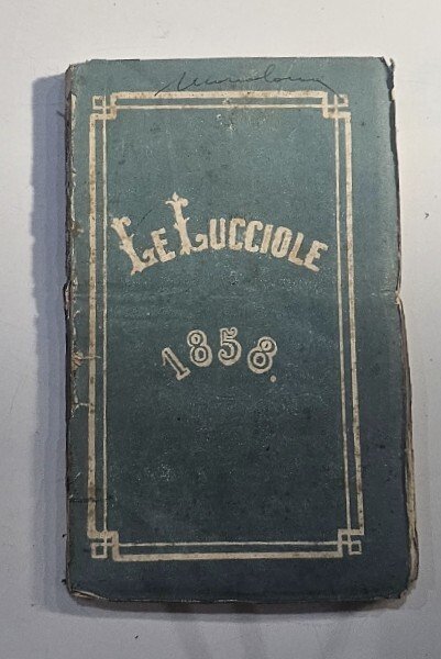 Ippolito Nievo - Le lucciole canzoniere Prima edizione