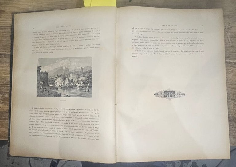 Italia Viaggio Pittoresco Dall'Alpi All'Etna. Prima edizione