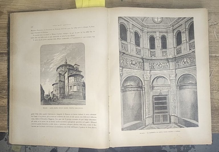 Italia Viaggio Pittoresco Dall'Alpi All'Etna. Prima edizione