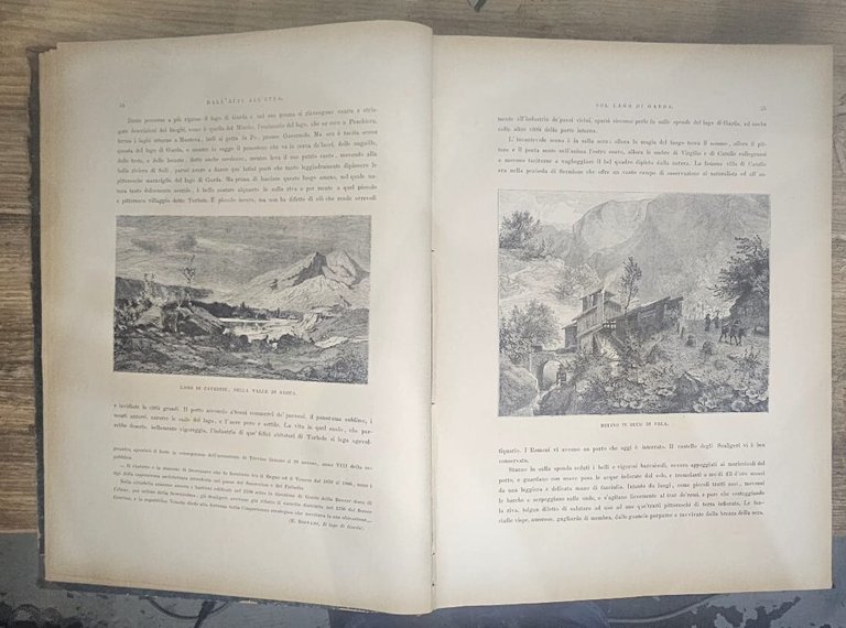 Italia Viaggio Pittoresco Dall'Alpi All'Etna. Prima edizione