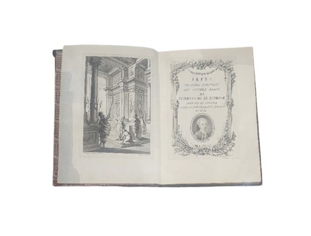 Jefte tragedia dedicata all'altezza reale di Ferdinando di Borbone infante …