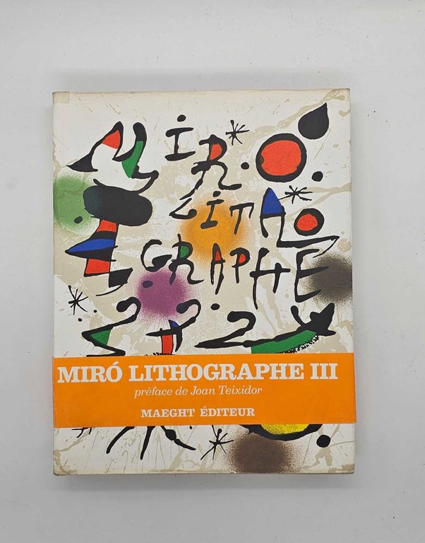 Joan Mirò Lithographe 5 volumi