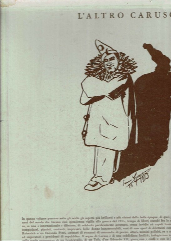 L'ALTRO CARUSO ** ERNESTO GERBI ** NUOVA EDITRICE INTERNAZIONALE