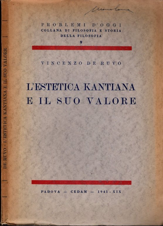 L'ESTETICA KANTIANA E IL SUO VALORE