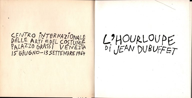 L'Hourloupe di Jean Dubuffet
