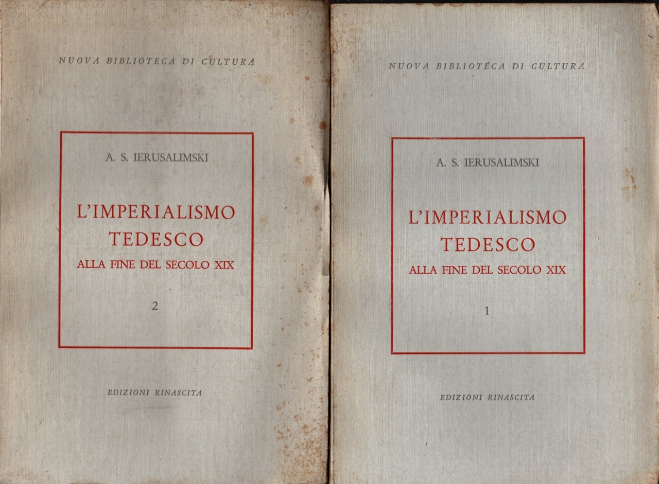 L'imperialismo tedesco alla fine del secolo XIX - di Ierusalimski …