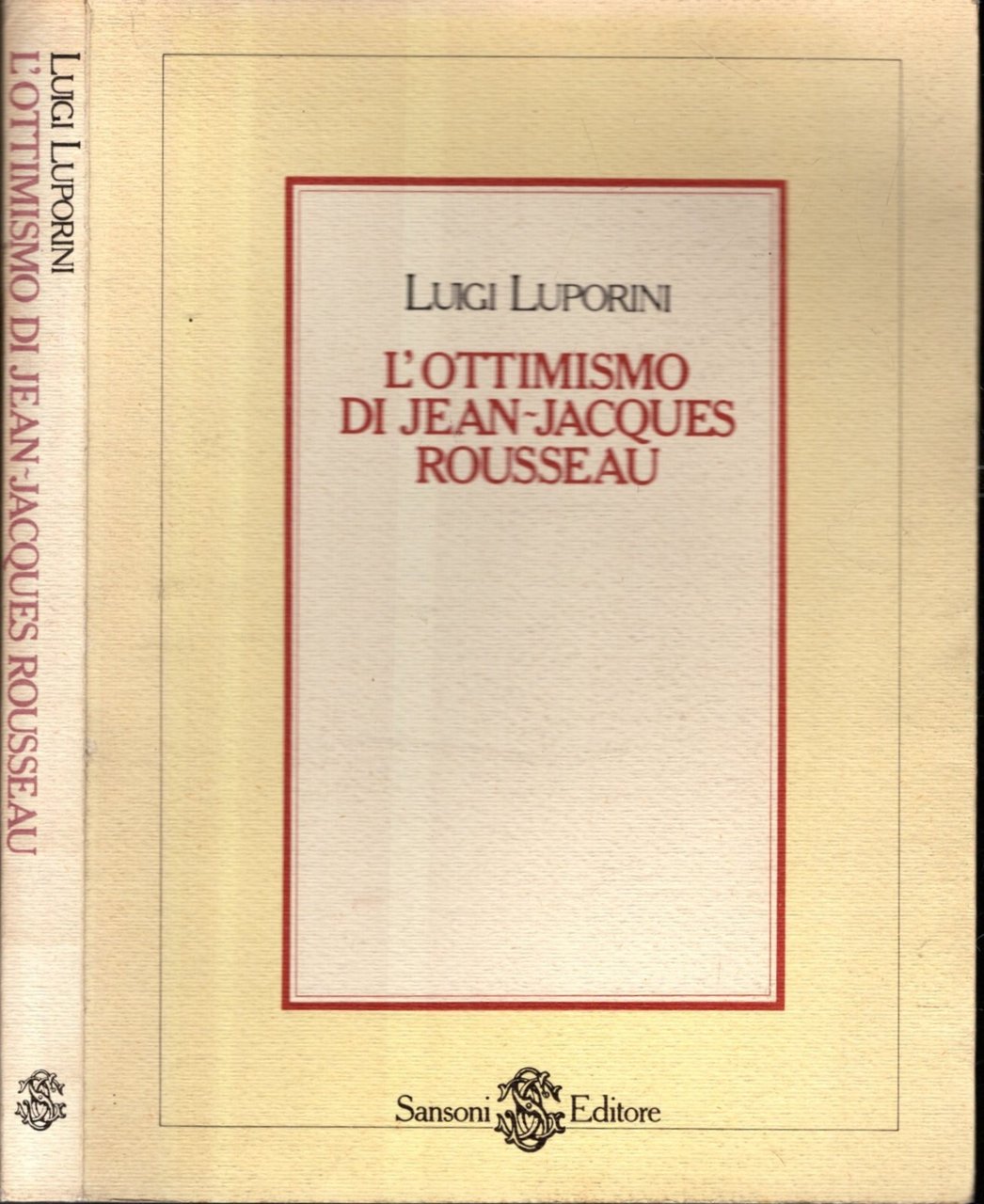 L'OTTIMISMO DI JEAN-JACQUES ROUSSEAU
