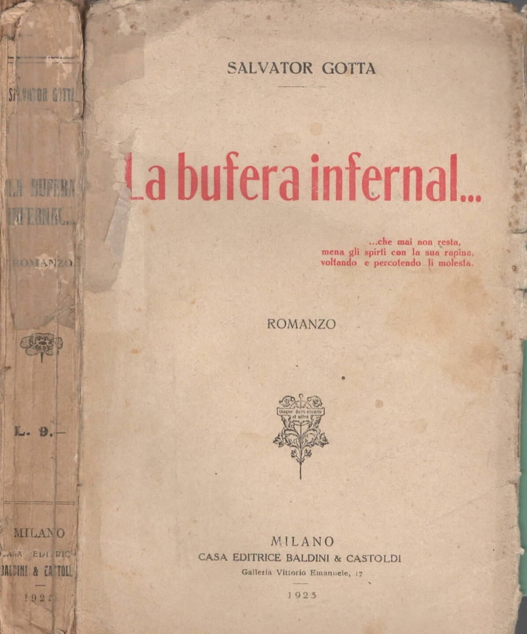 La bufera infernal.. di Salvator Gotta