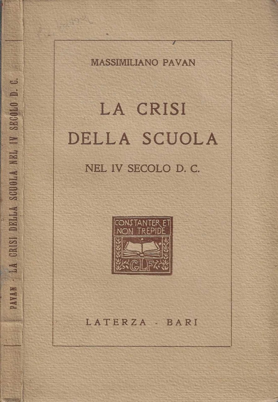 La crisi della scuola nel IV secolo d. C. di …