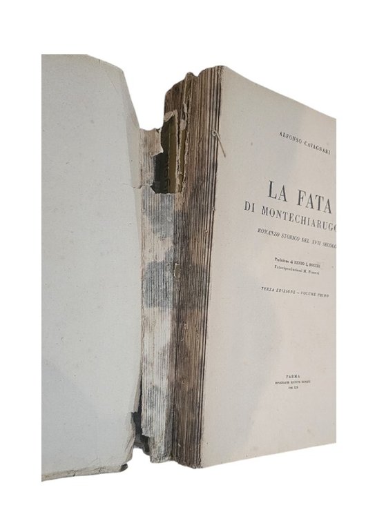 La fata di Montechiarugolo di Alfonso Cavagnari 2 volumi