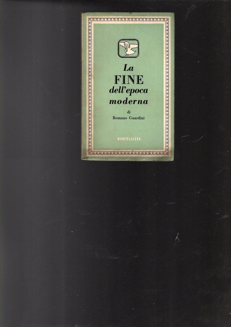 LA FINE DELL'EPOCA MODERNA