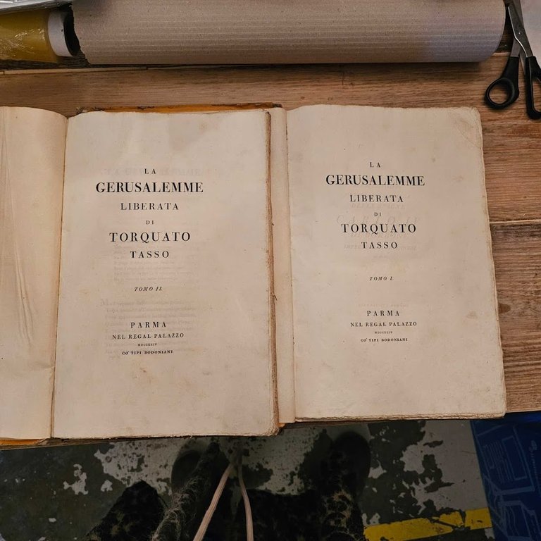 La Gerusalemme Liberata di Torquato Tasso Bodoniano