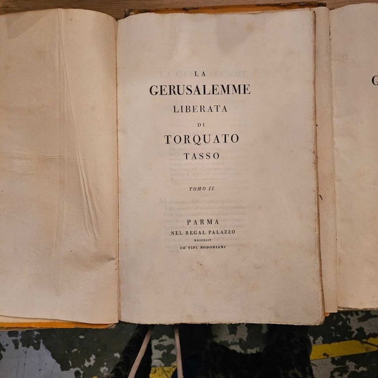 La Gerusalemme Liberata di Torquato Tasso Bodoniano